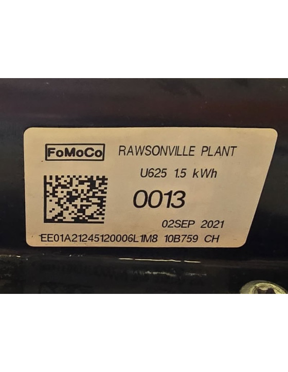 2020-2022 Ford Explorer Hybrid Battery Assembly